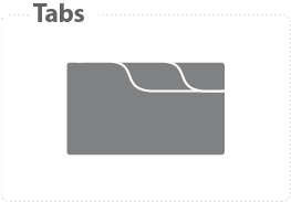 tabs