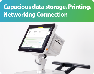 Capacious data storage, printing, networking connection