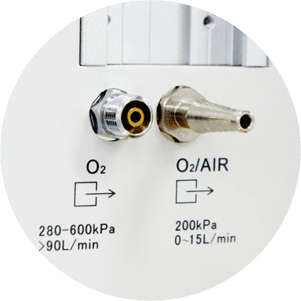Auxiliary oxygen supply
