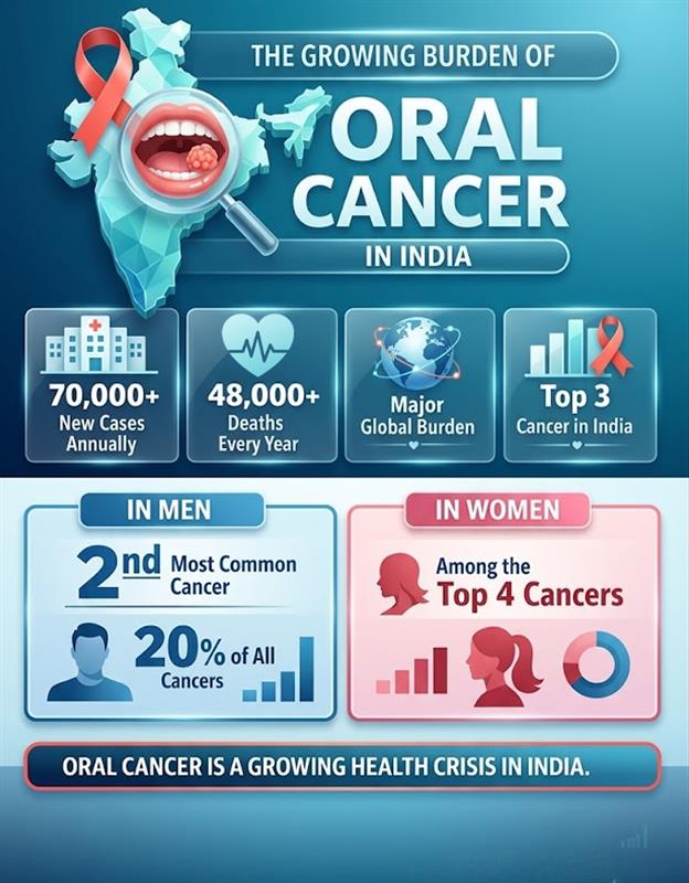 Oral cancer in India